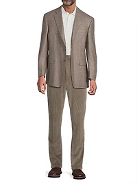 Single-Breasted Wool Sportcoat