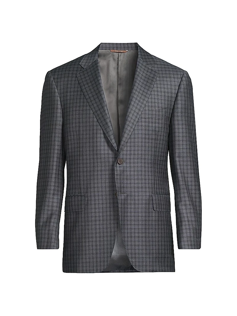 Check Wool Sportcoat