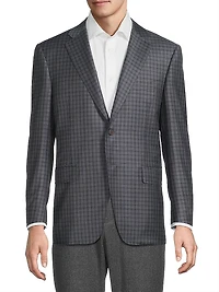 Check Wool Sportcoat