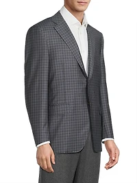 Check Wool Sportcoat