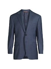 Mid Check Wool Sport Coat