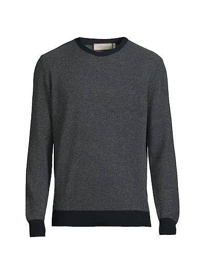 Birdseye Crewneck Sweater