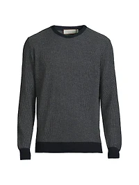 Birdseye Crewneck Sweater