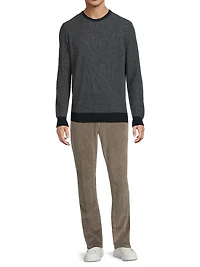 Birdseye Crewneck Sweater