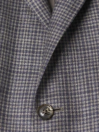 Houndstooth Silk & Cashmere Sport Coat