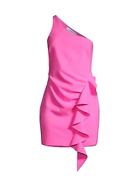 Tyra One-Shoulder Minidress