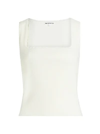 Nalini Cotton-Blend Tank Top