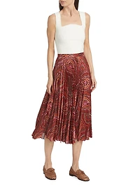 Nalini Cotton-Blend Tank Top
