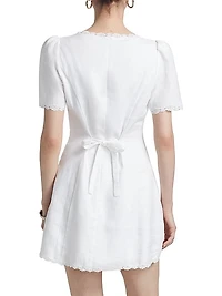 Anabella Linen Minidress