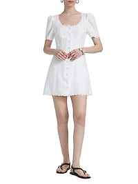 Anabella Linen Minidress