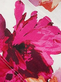 Michah Floral Panelled Midi-Dress