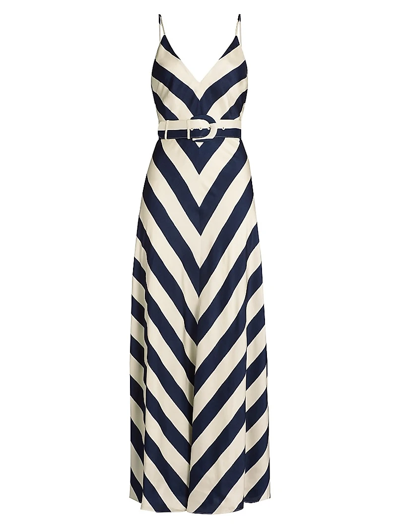 Letty Chevron Maxi Dress