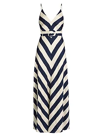 Letty Chevron Maxi Dress
