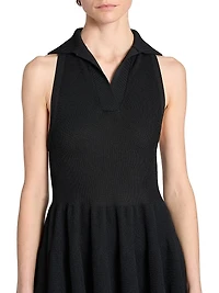 Skater Polo Racerback Minidress