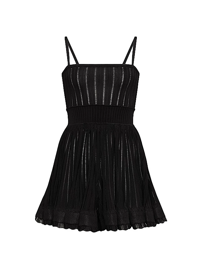 Crinoline Pointelle Playsuit