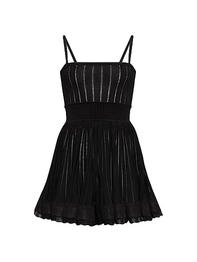 Crinoline Pointelle Playsuit