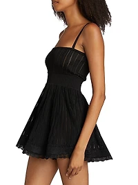 Crinoline Pointelle Playsuit