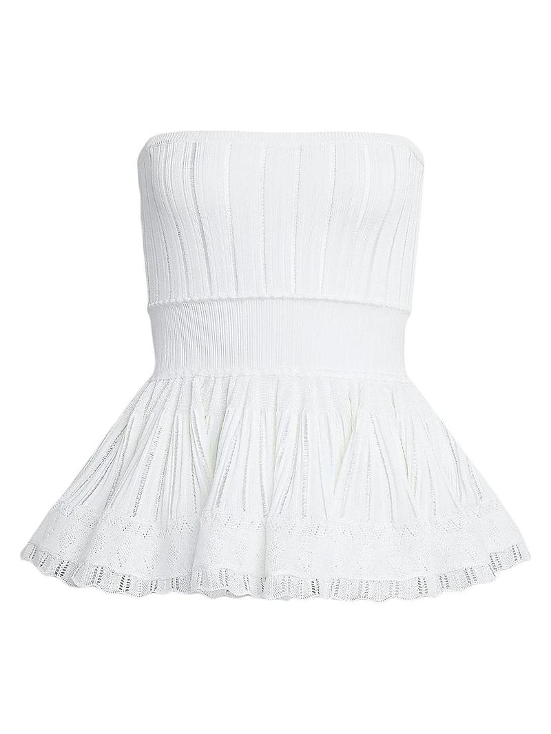 Crinoline Pointelle Top