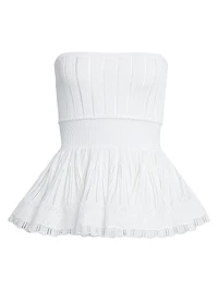 Crinoline Pointelle Top