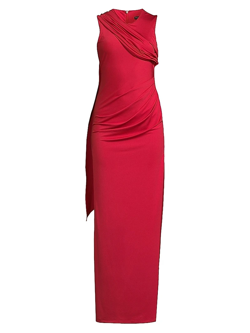Aruna Draped Maxi Dress