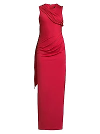 Aruna Draped Maxi Dress
