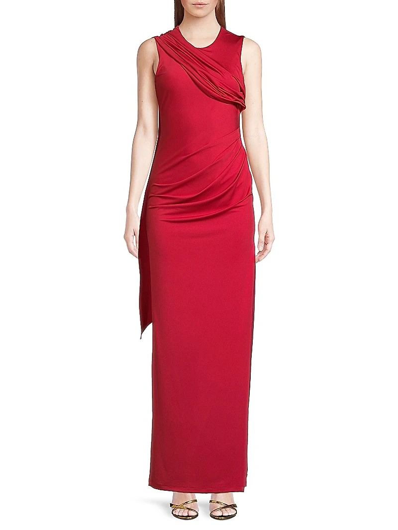 Aruna Draped Maxi Dress