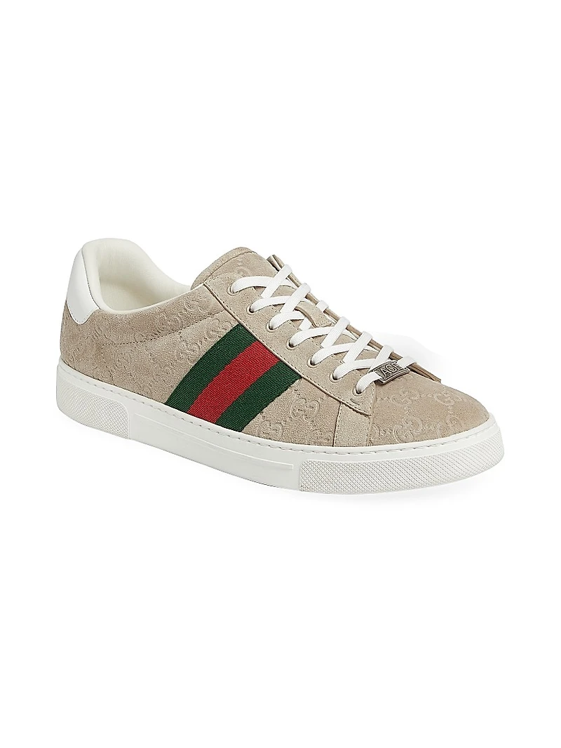 Ace GG Suede Sneakers