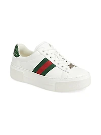 Ace Leather Low-Top Sneakers