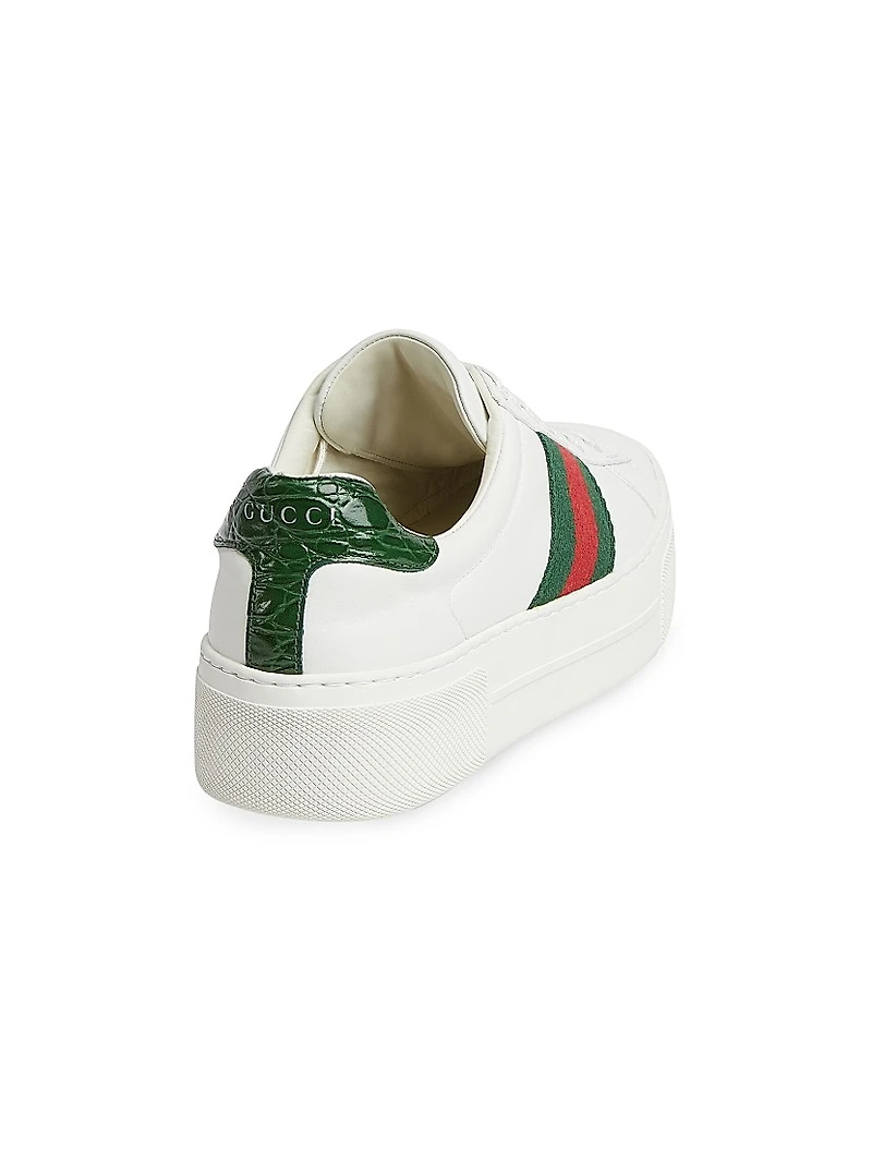 Ace Leather Low-Top Sneakers