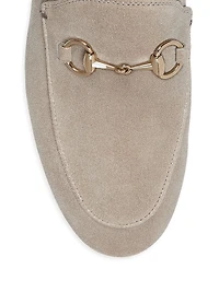 Jordaan Horsebit Suede Loafers