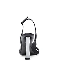 Beba 85MM Mesh Slingback Mules