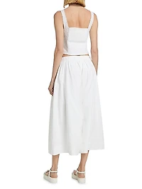 Into You Cotton Eyelet Pant Set