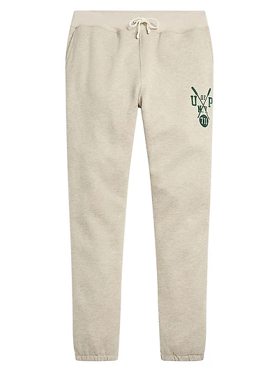 Cotton-Blend Fleece Sweatpants