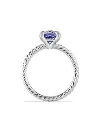 Chatelaine Ring in 18K White Gold