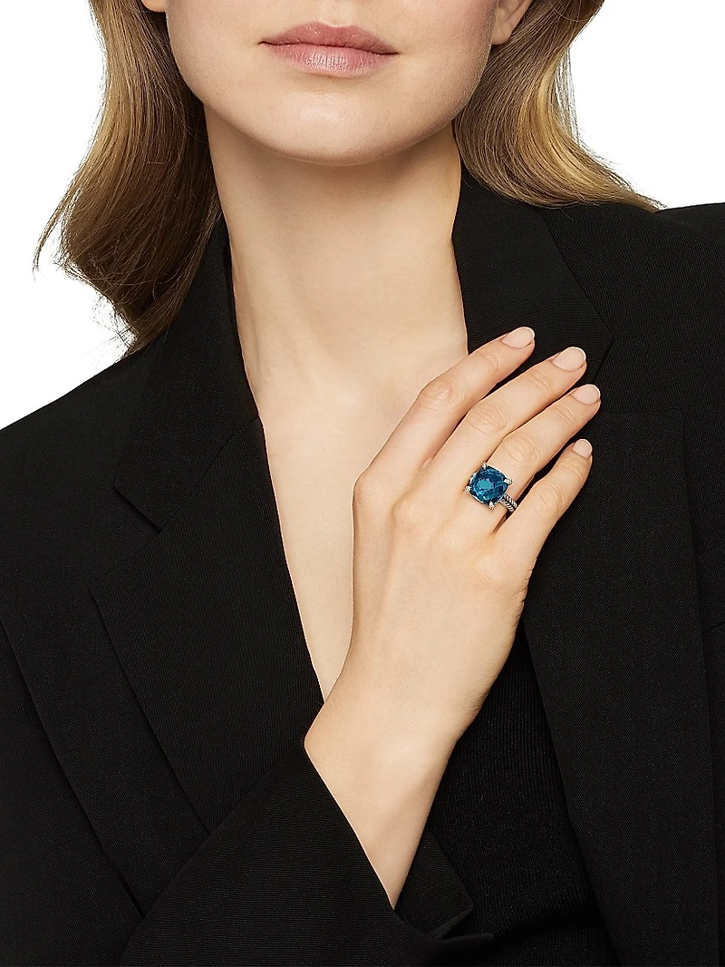 Chatelaine Ring Sterling Silver