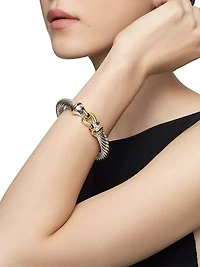 Buckle Classic Cable Bracelet Sterling Silver