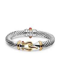 Buckle Classic Cable Bracelet Sterling Silver