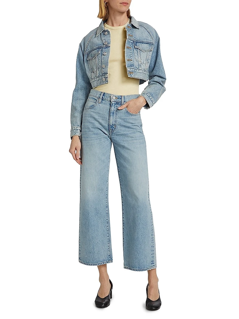 Grace Wide-Leg Ankle Jeans