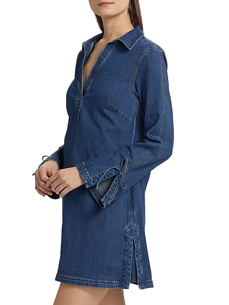 Aster Denim Minidress