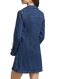 Aster Denim Minidress