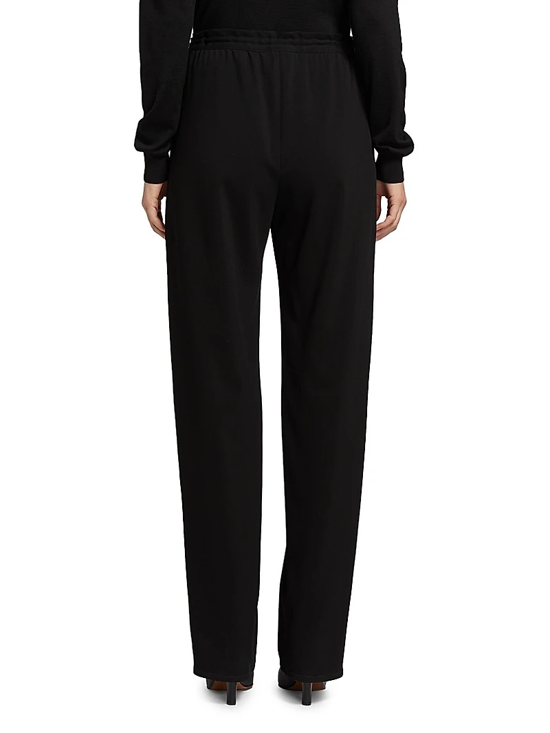 Bonnette Wool-Blend Drawstring Pants