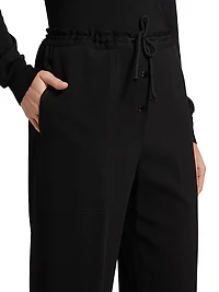 Bonnette Wool-Blend Drawstring Pants