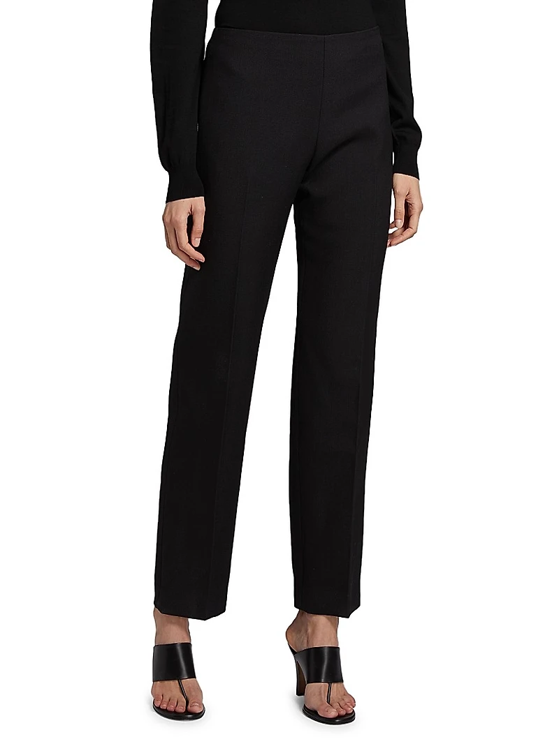 Vesco Wool Cigarette Pants