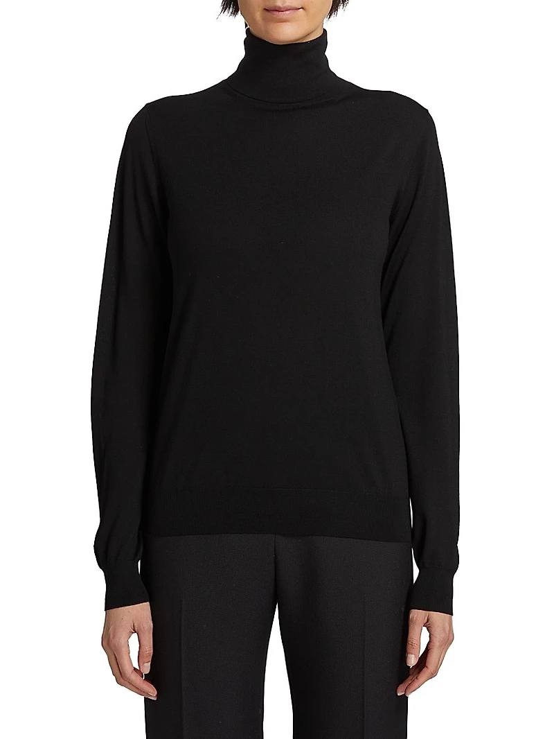 Heva Wool Turtleneck Top