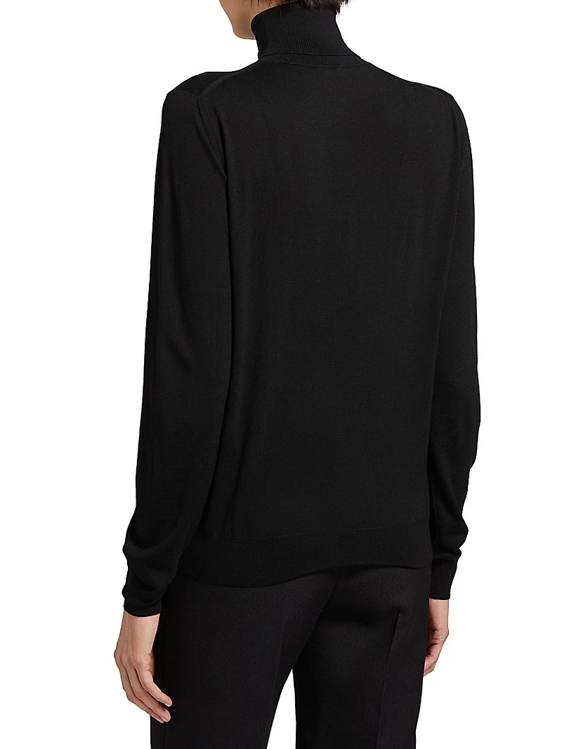 Heva Wool Turtleneck Top