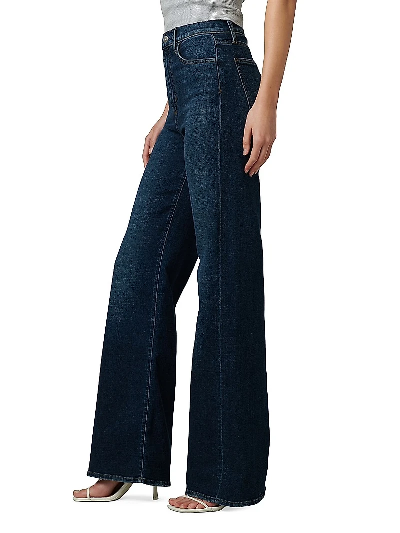 Mia Stretch Wide-Leg Jeans
