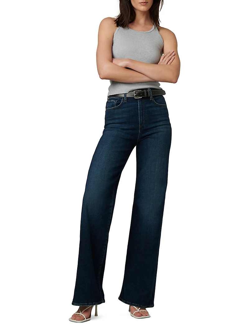 Mia Stretch Wide-Leg Jeans