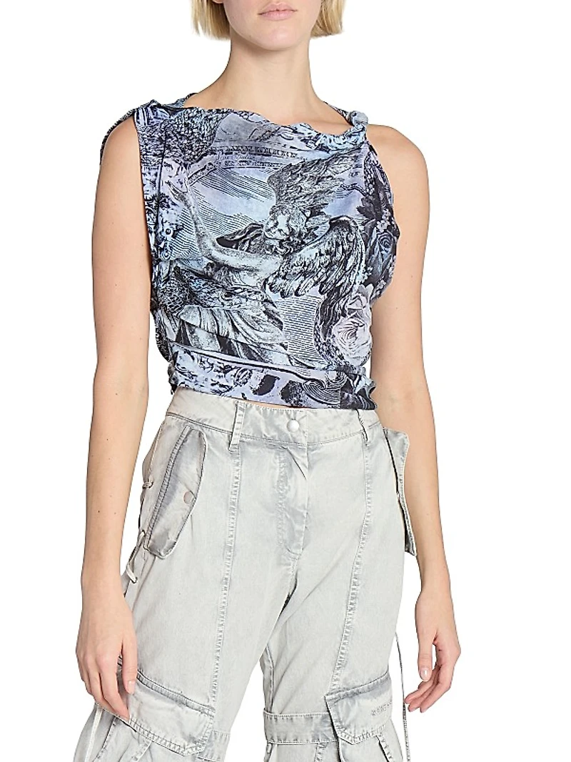 Tesla Faded Angel Top