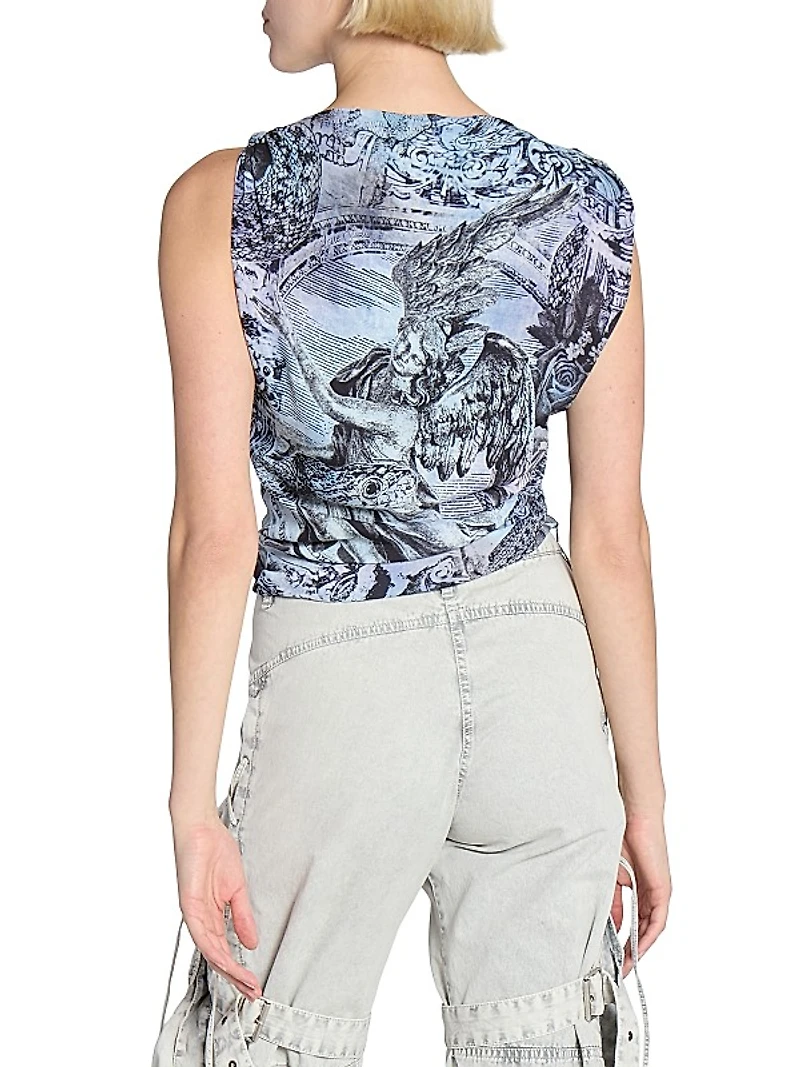 Tesla Faded Angel Top