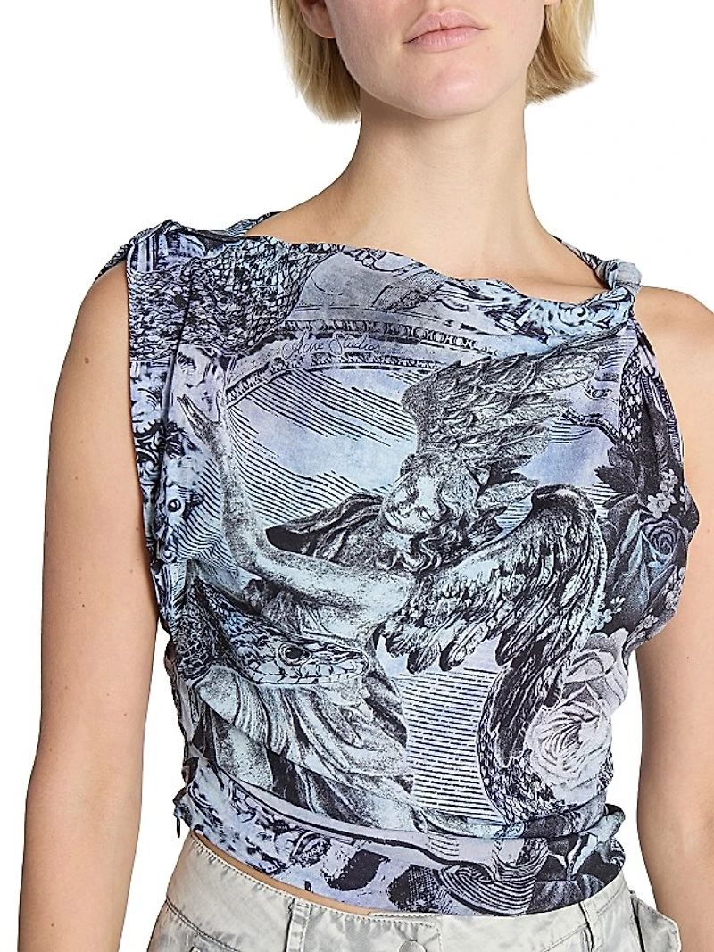 Tesla Faded Angel Top